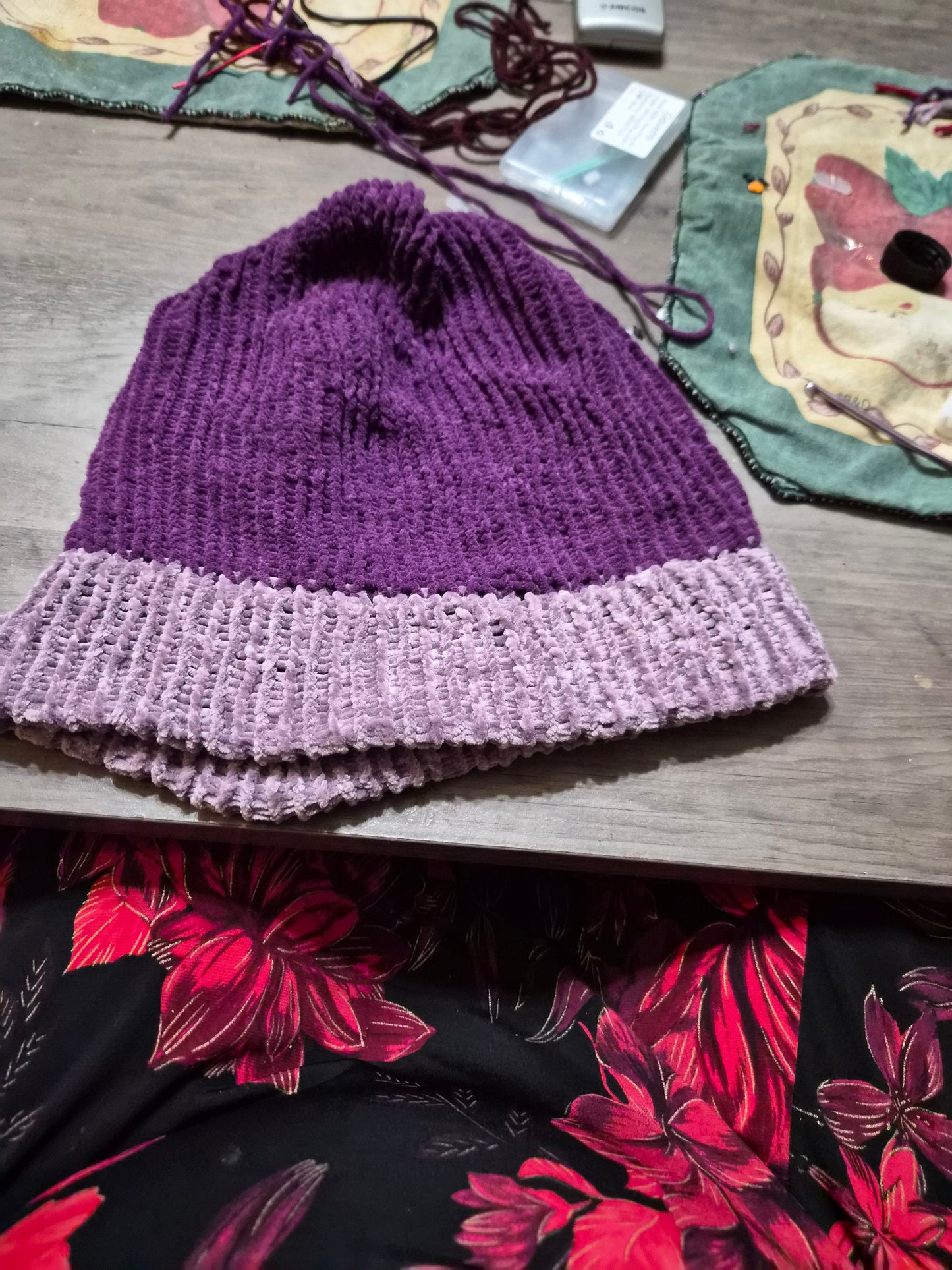 Super-Soft Chenille Knit Beanie Hat – Cozy & Plush Winter Warmth