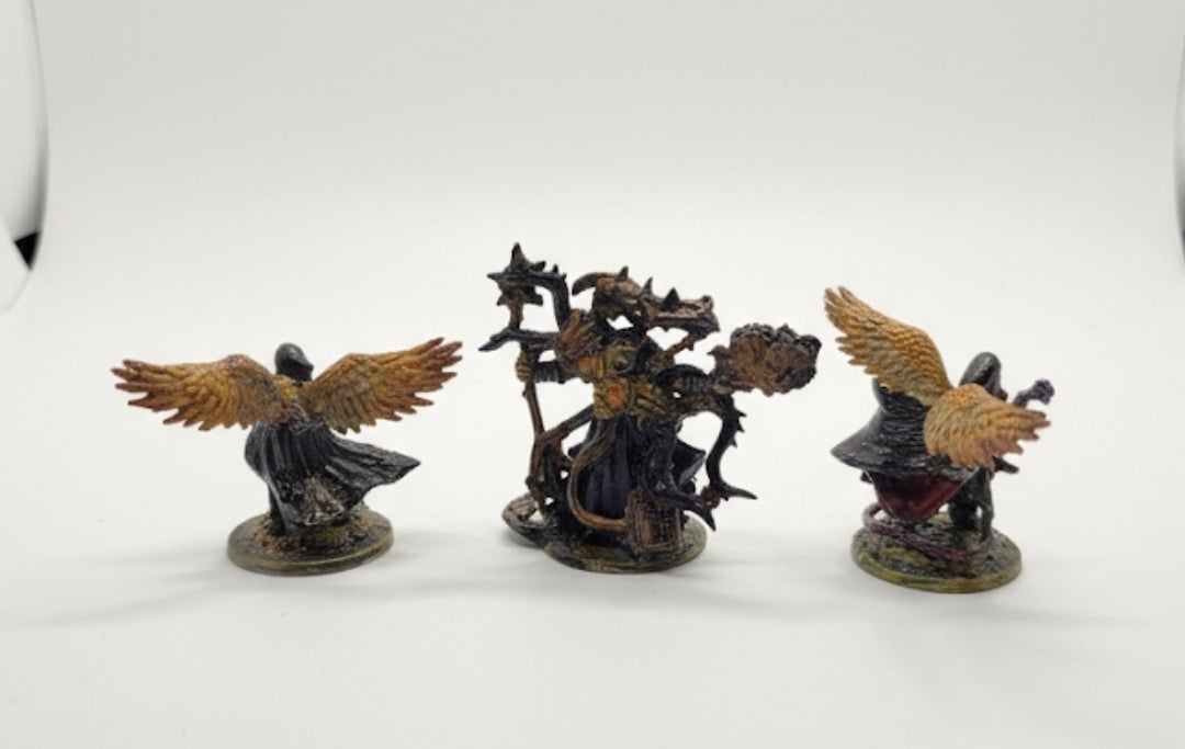 Table-Ready Trio: Custom Painted Fantasy Miniatures