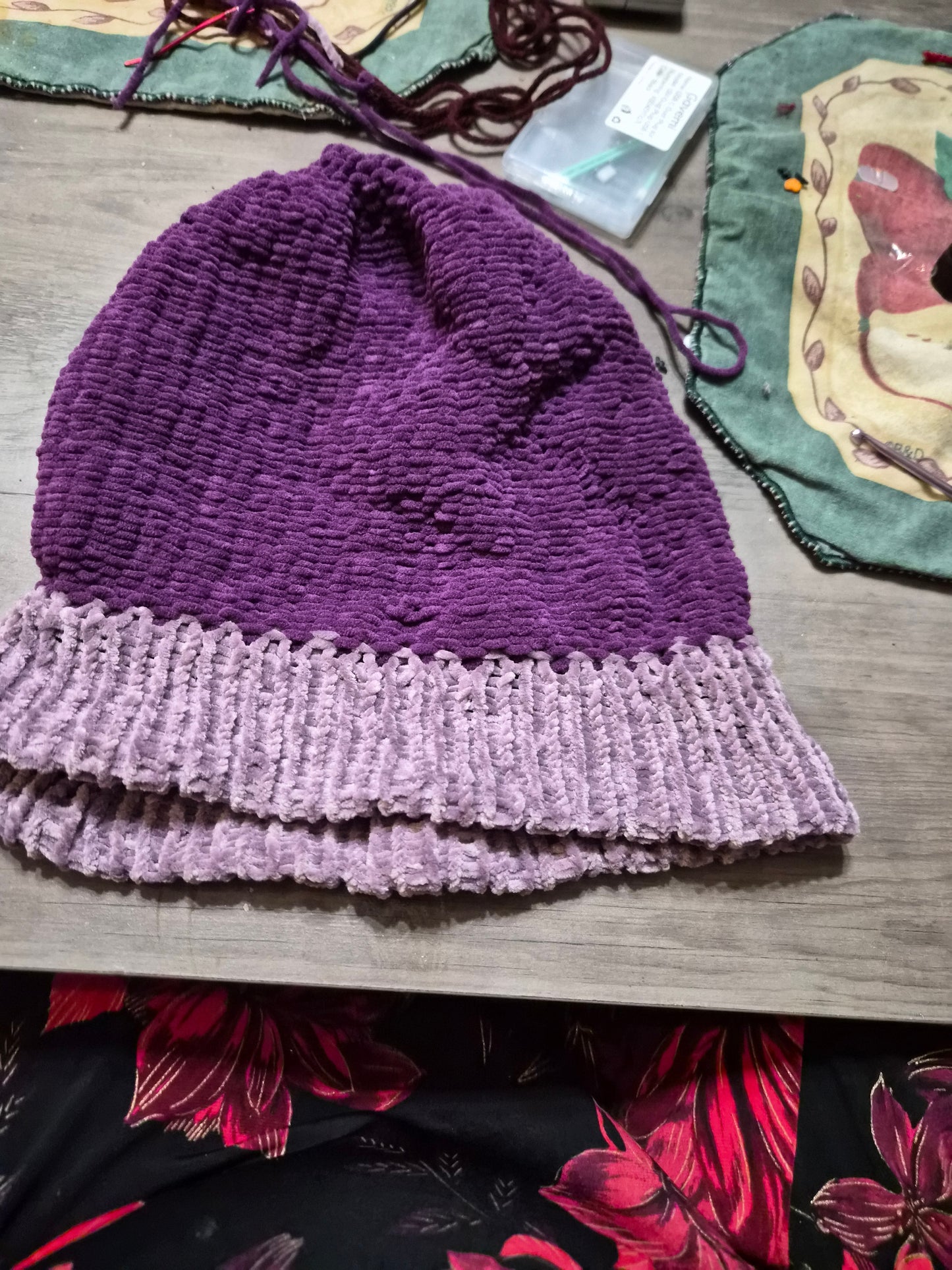 Super-Soft Chenille Knit Beanie Hat – Cozy & Plush Winter Warmth