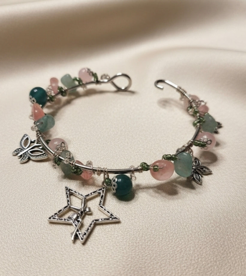 Enchanted Garden Charm Bangle