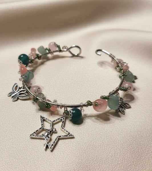 Enchanted Garden Charm Bangle