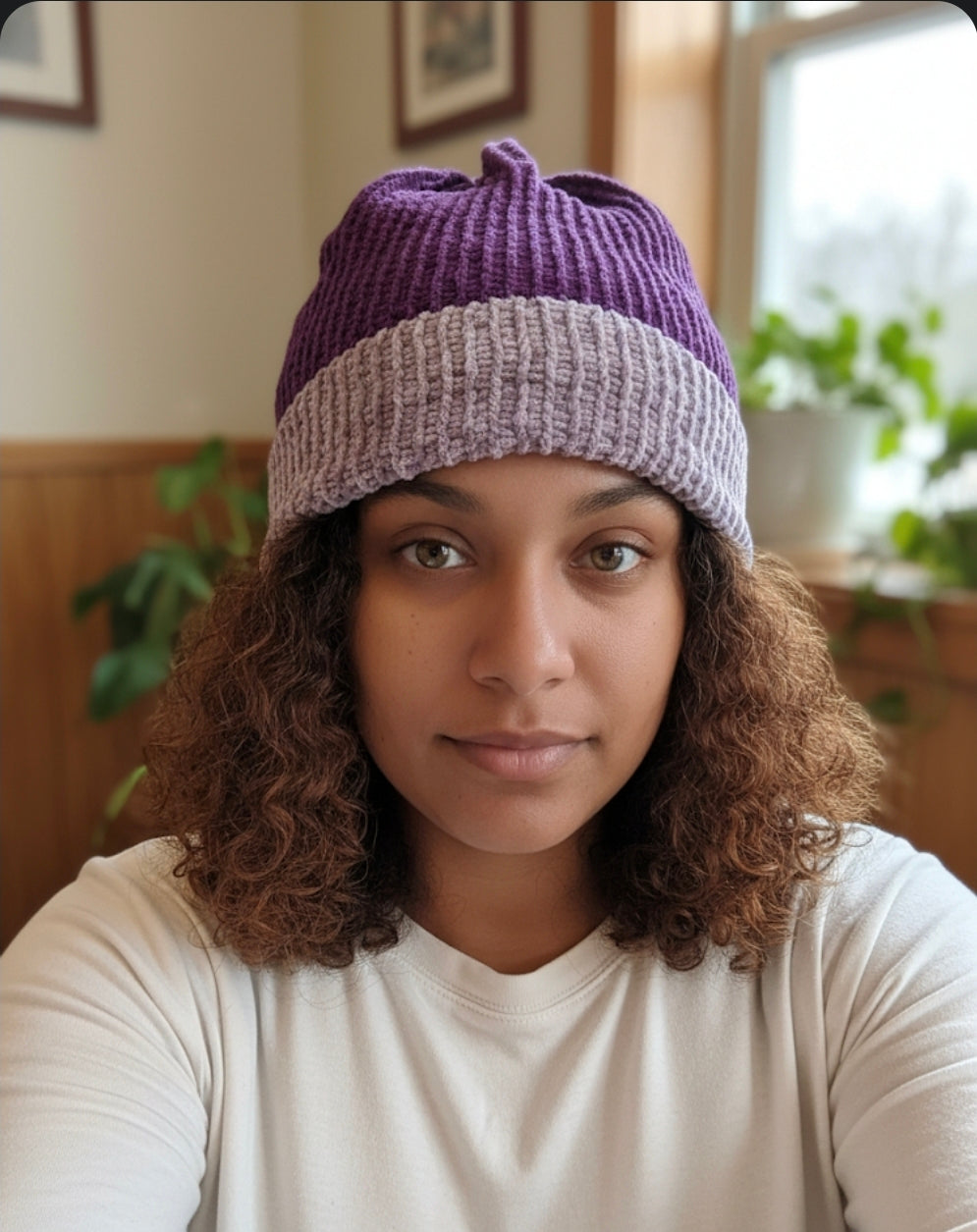 Super-Soft Chenille Knit Beanie Hat – Cozy & Plush Winter Warmth