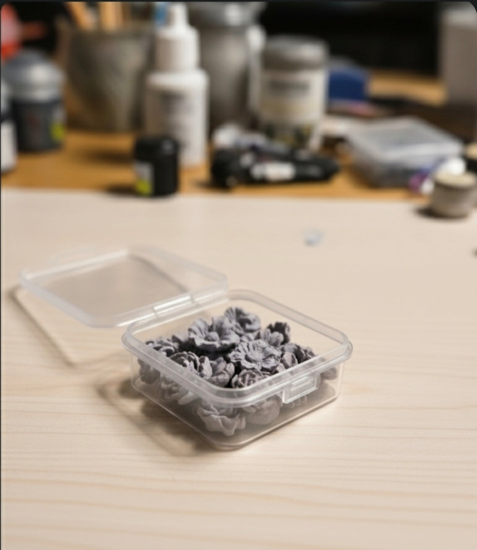 Bulk Clay Flowers - Unpainted & Glazed for Crafters