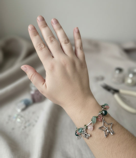 Enchanted Garden Charm Bangle