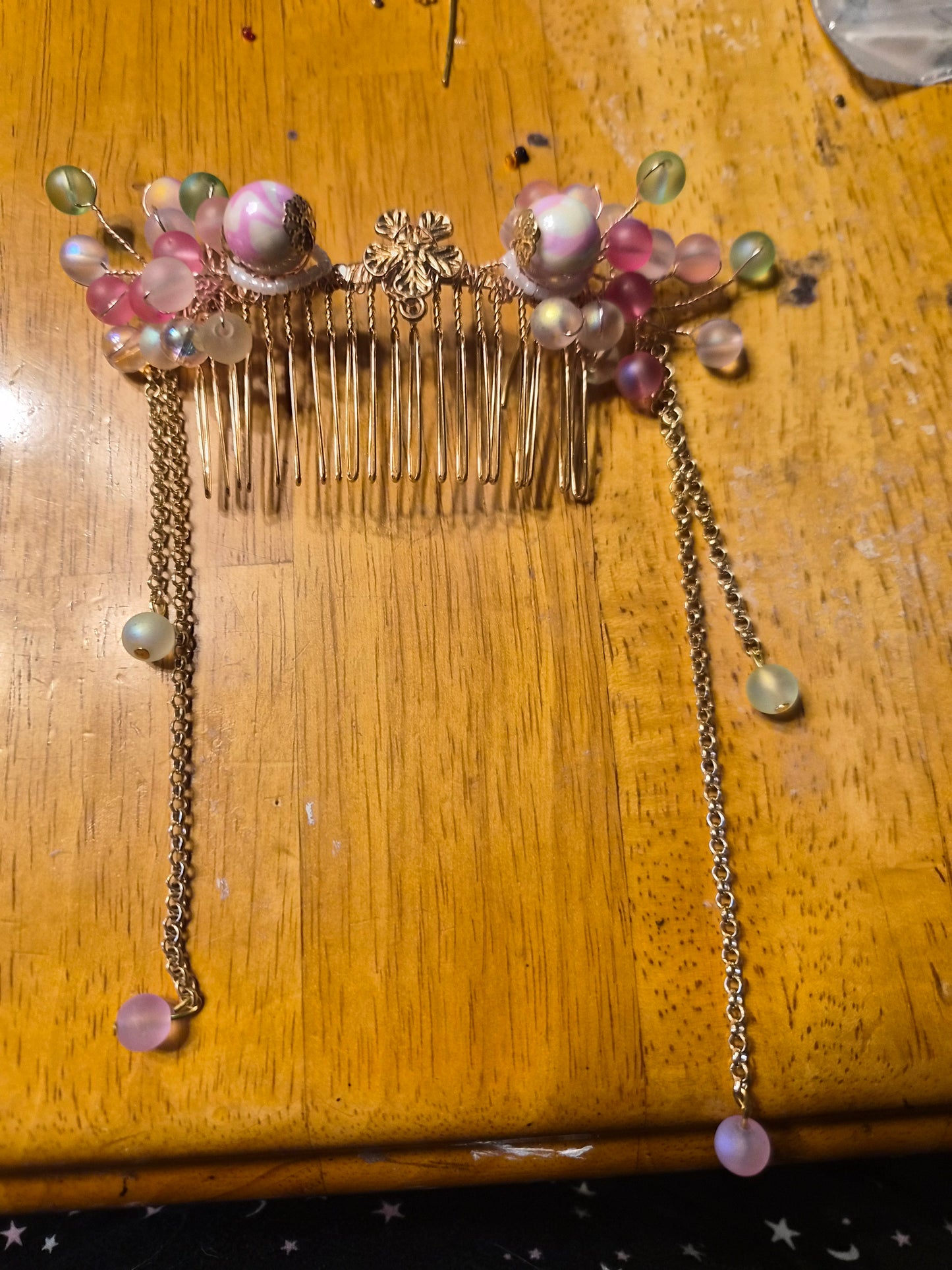The Aurora Blossom Hair Comb