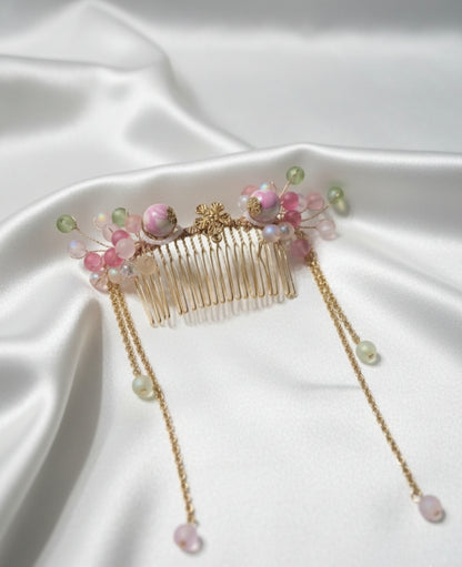 The Aurora Blossom Hair Comb