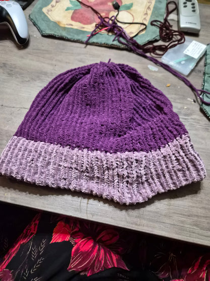 Super-Soft Chenille Knit Beanie Hat – Cozy & Plush Winter Warmth